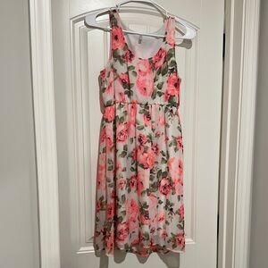 Floral Pink Dress